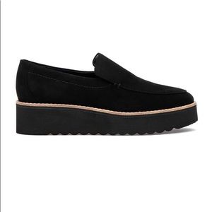 Vince black suede shoes